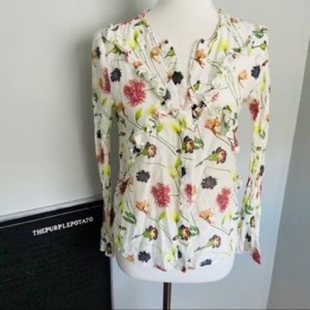 & Other Stories Floral Blouse